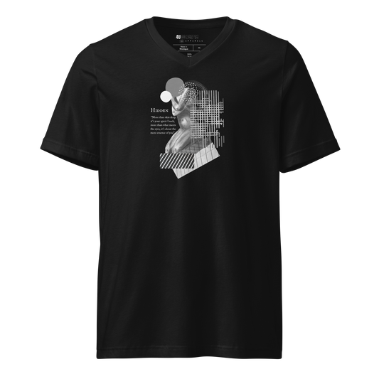 Hidden (More Than Skin Deep) Short Sleeve V-Neck T-Shirt