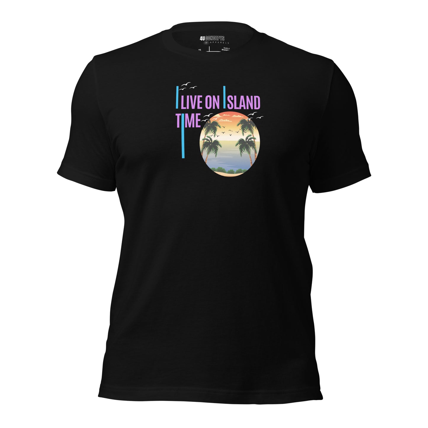 I Live On Island Time - Unisex T-shirt