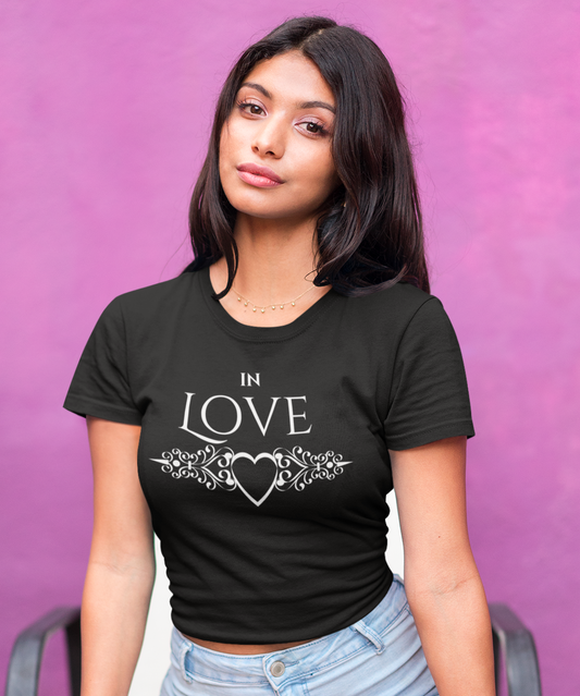 Let's Fall In Love (Women’s Crop Tee)