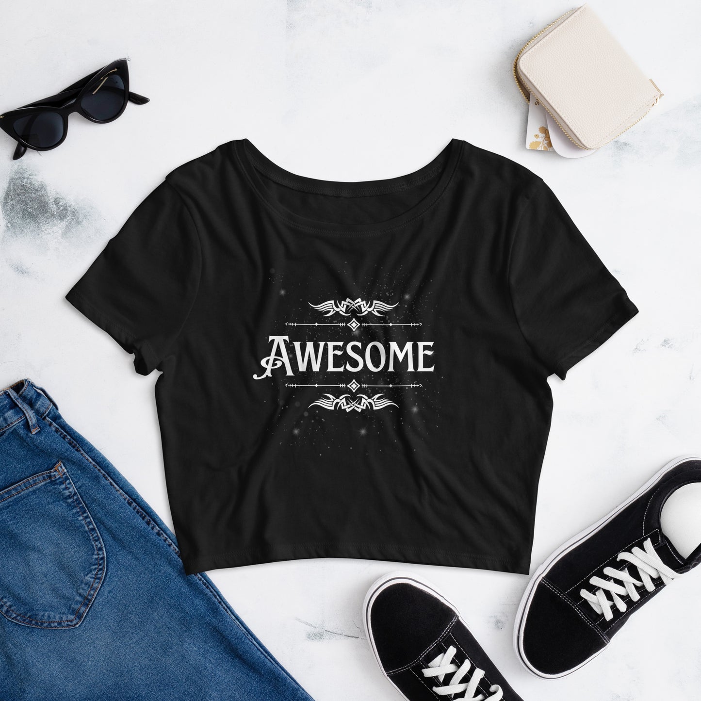 Awesome (Women’s Crop Tee)