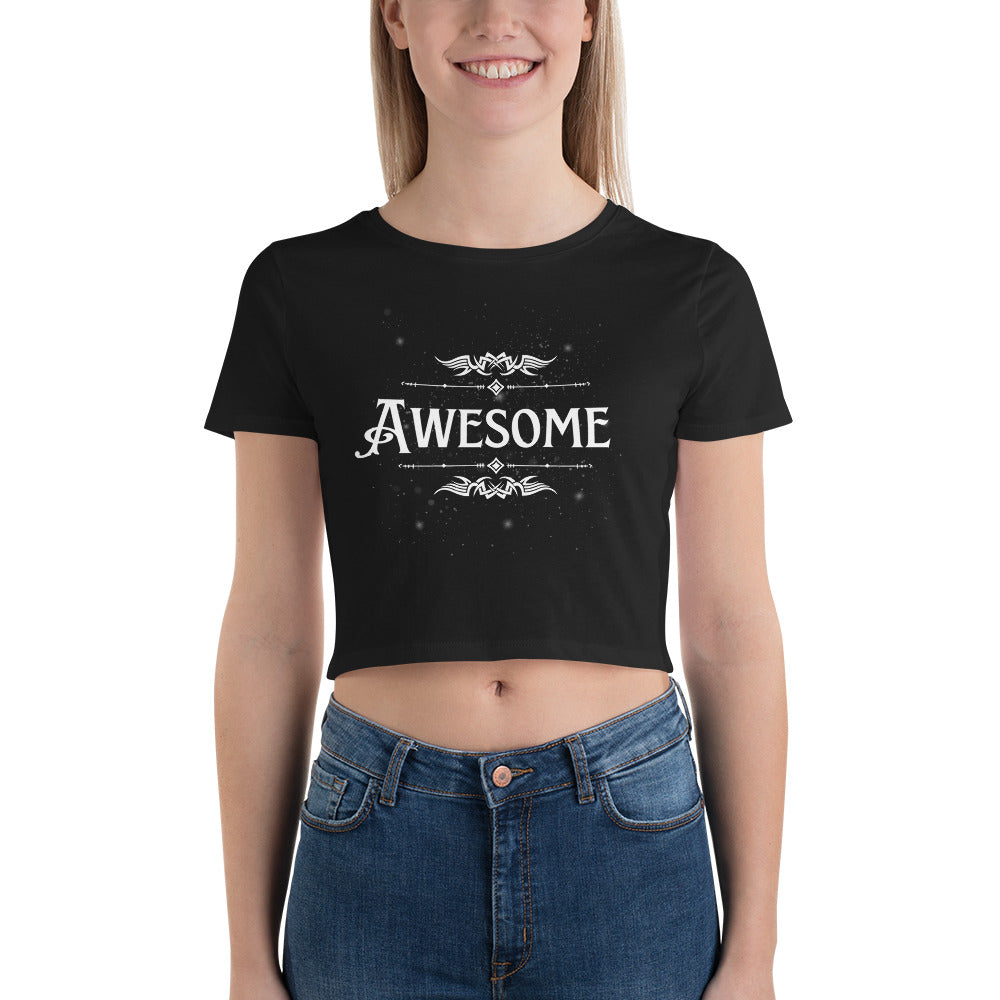 Awesome (Women’s Crop Tee)