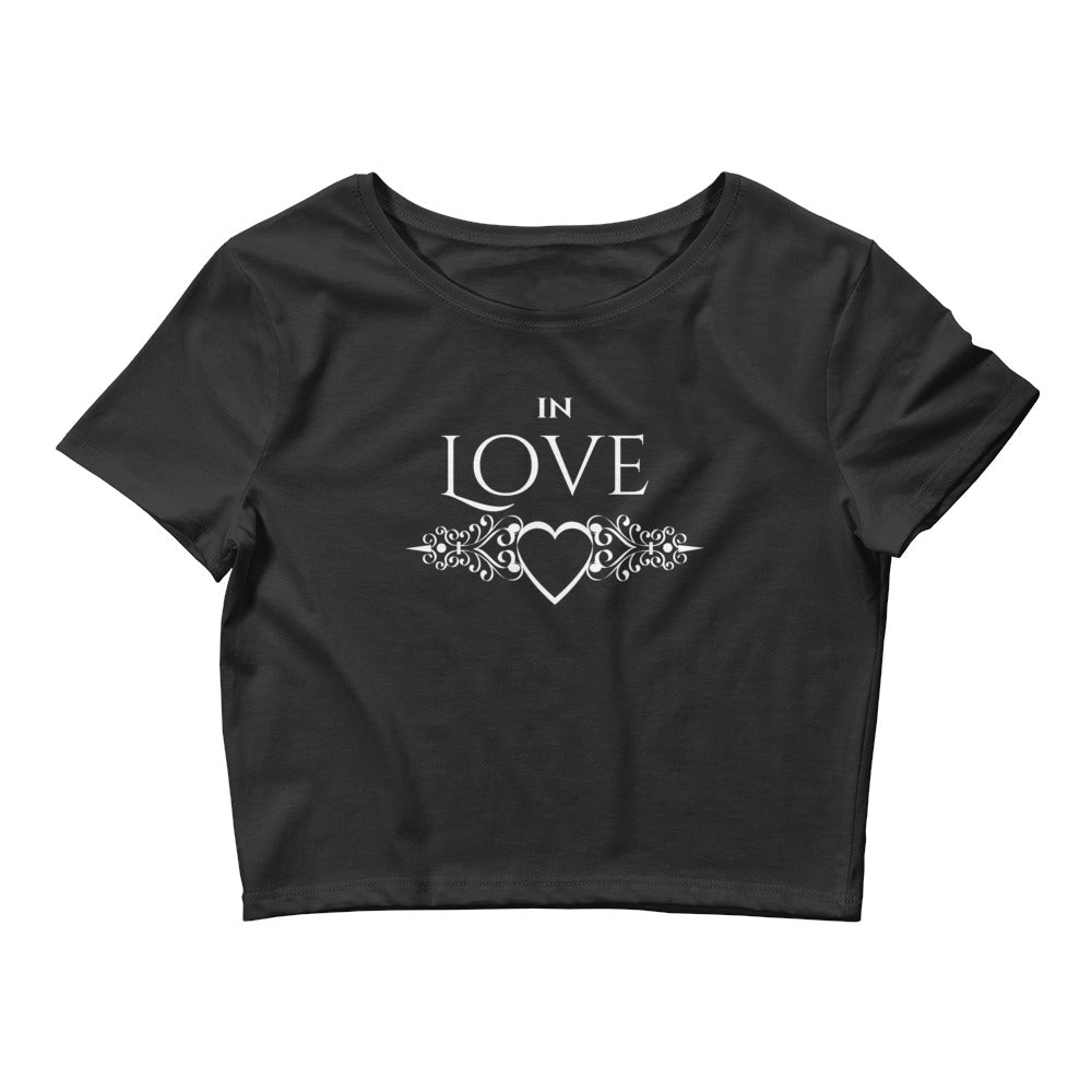 Let's Fall In Love (Women’s Crop Tee)